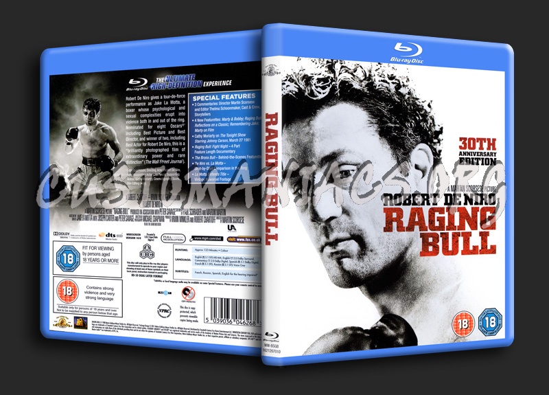 Raging Bull blu-ray cover