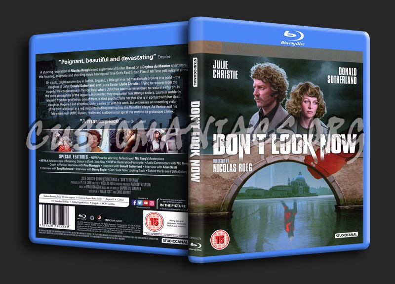 Don't Look Now blu-ray cover