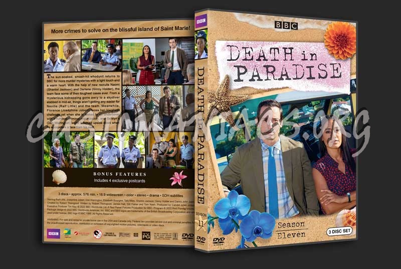 Death In Paradise - Season 11 dvd cover