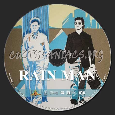 Rain Man dvd label