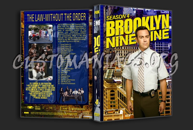 Brooklyn Nine-Nine Complete with Spine dvd cover