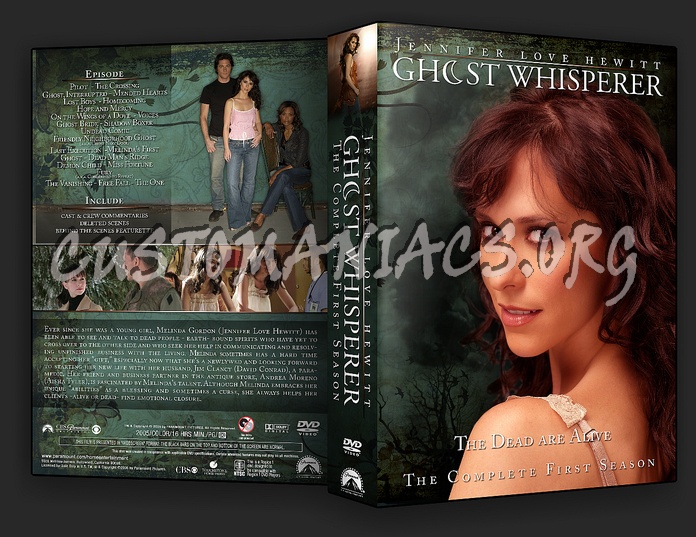 Ghost Whisperer season 1-3 dvd cover - DVD Covers & Labels by