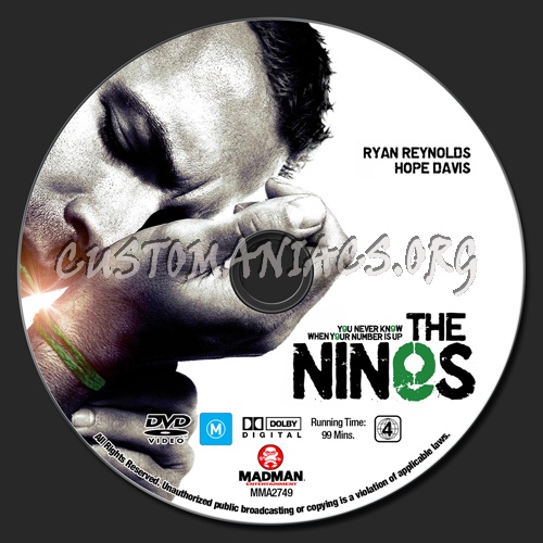 The Nines dvd label