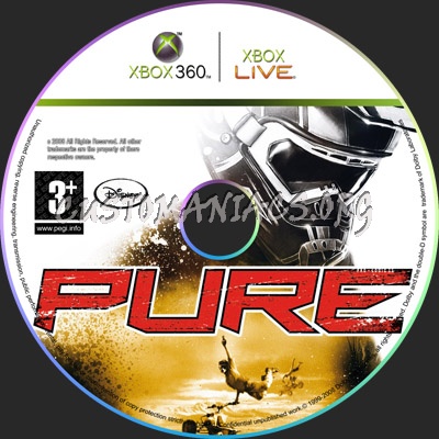 Pure dvd label