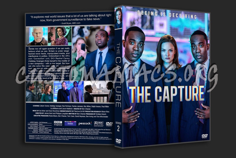 The Capture - Series 2 dvd cover