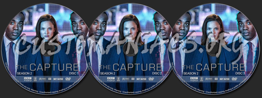 The Capture - Series 2 dvd label