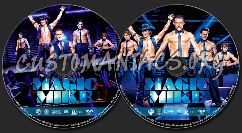 Magic Mike dvd label