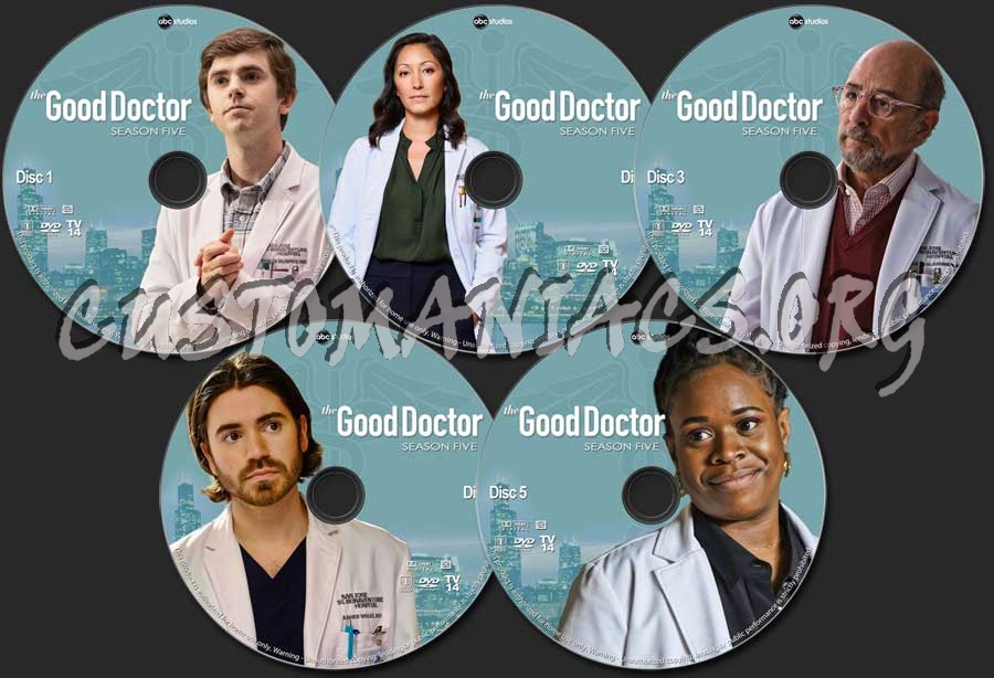 The Good Doctor - Season 5 dvd label