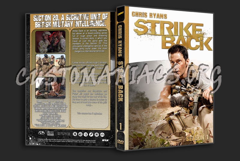 Strike Back Complete dvd cover