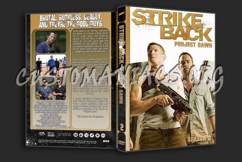 Strike Back Complete dvd cover