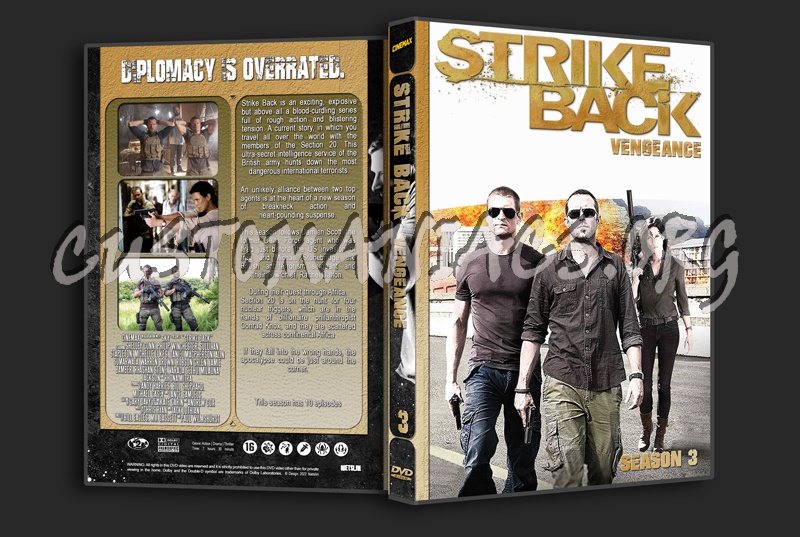 Strike Back Complete dvd cover