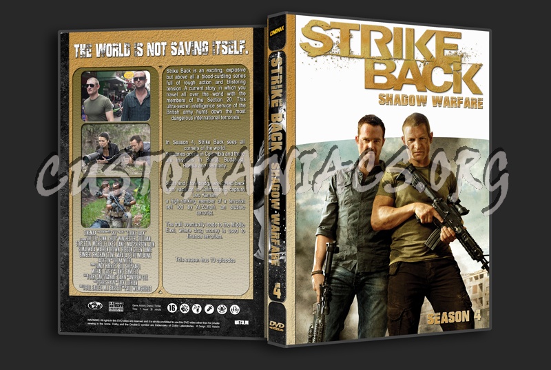 Strike Back Complete dvd cover