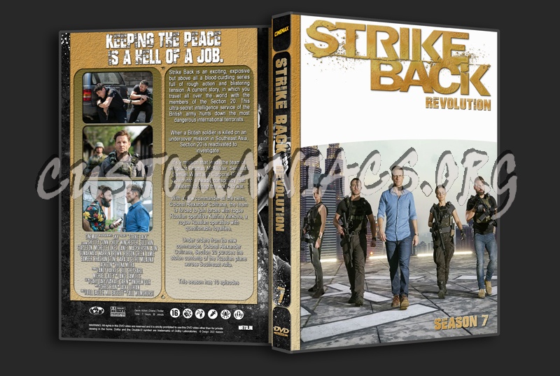 Strike Back Complete dvd cover