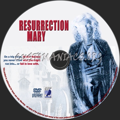 Resurrection Mary dvd label