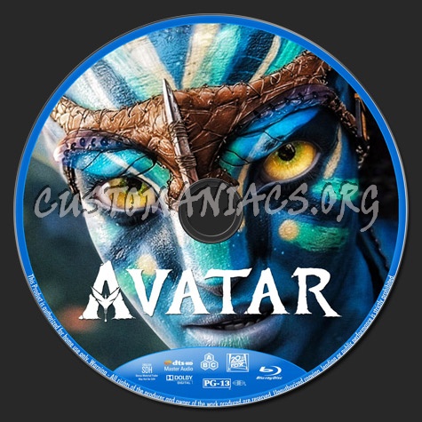 Avatar blu-ray label