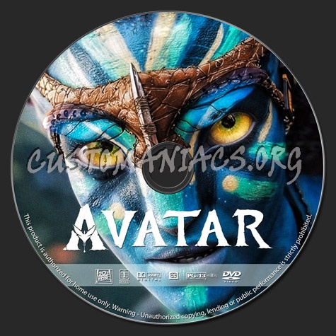 Avatar dvd label