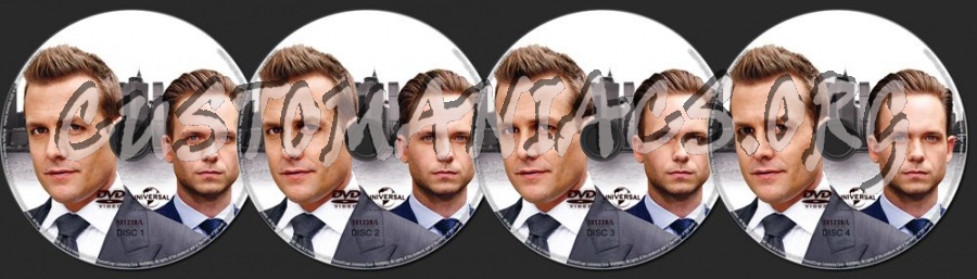 Suits Season 5 dvd label