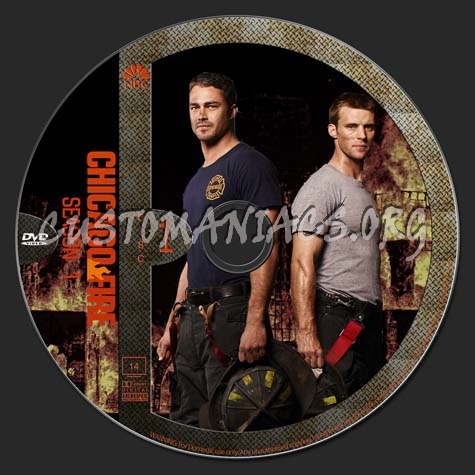 Chicago Fire - season 1 dvd label