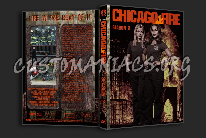 Chicago Fire - season 2 dvd cover