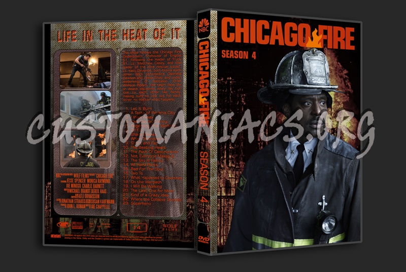 Chicago Fire - season 4 dvd cover