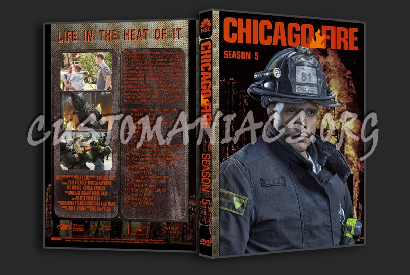 Chicago Fire - season 5 dvd cover