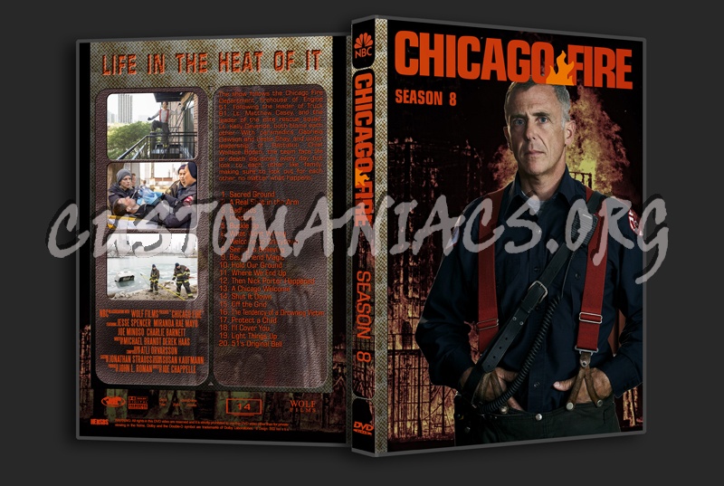 Chicago Fire - season 8 dvd cover