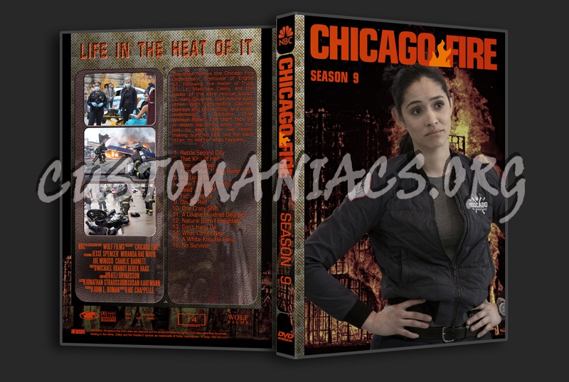 Chicago Fire - season 9 dvd cover