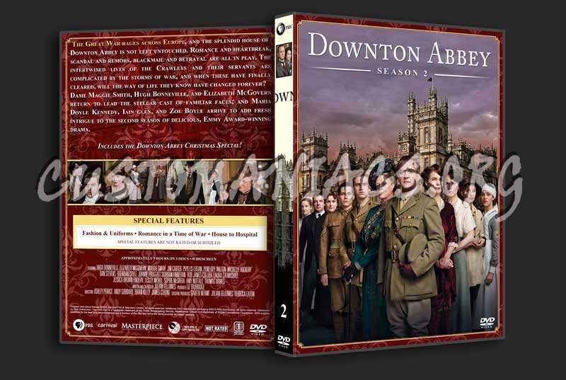 Downton Abbey - The Complete Series (spanning spine) dvd cover