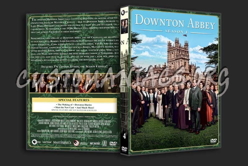 Downton Abbey - The Complete Series (spanning spine) dvd cover