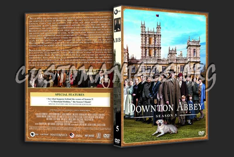 Downton Abbey - The Complete Series (spanning spine) dvd cover