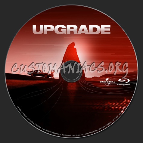 Upgrade blu-ray label