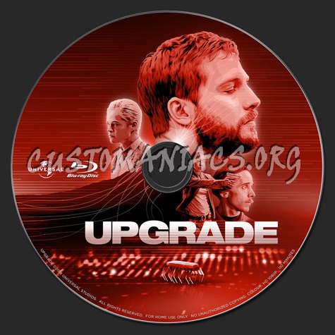 Upgrade blu-ray label