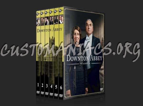 Downton Abbey - The Complete Series (spanning spine) dvd cover