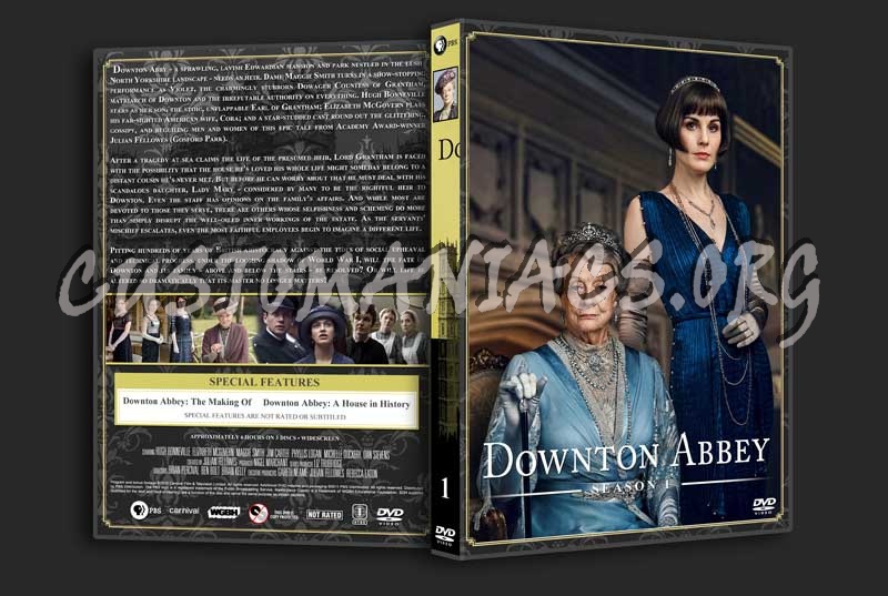 Downton Abbey - The Complete Series (spanning spine) dvd cover