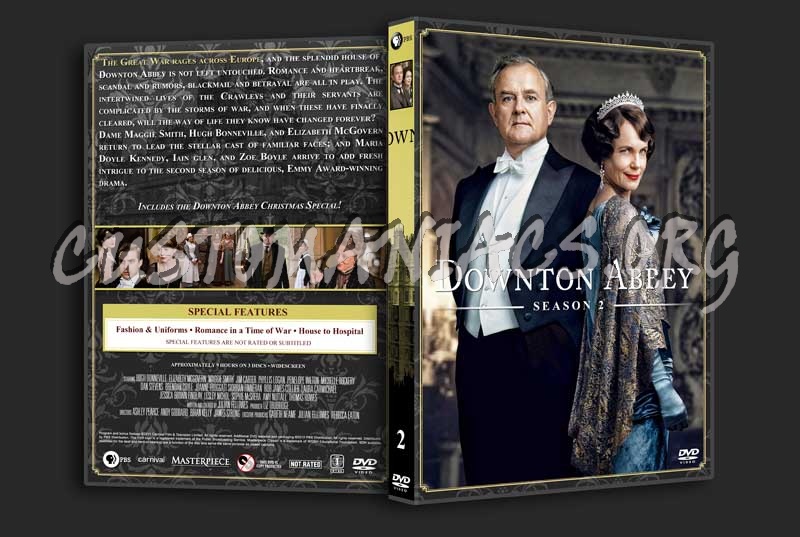 Downton Abbey - The Complete Series (spanning spine) dvd cover