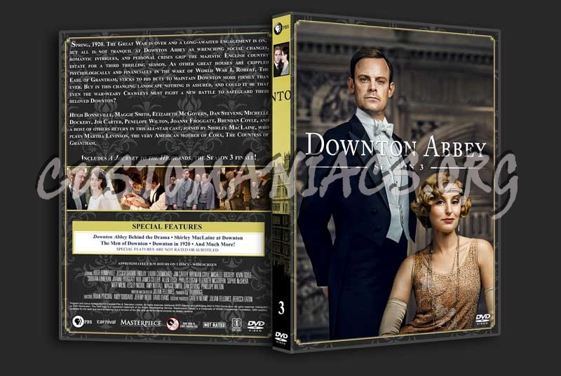 Downton Abbey - The Complete Series (spanning spine) dvd cover