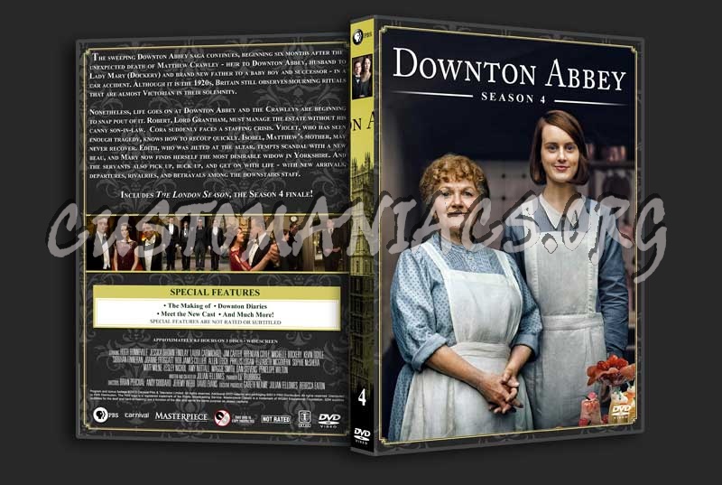 Downton Abbey - The Complete Series (spanning spine) dvd cover