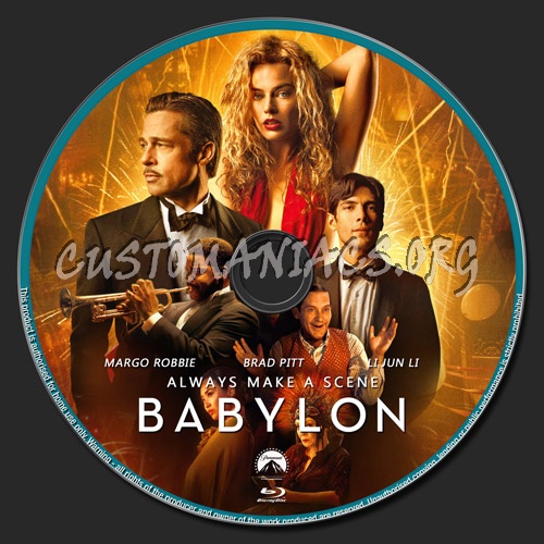 Babylon blu-ray label