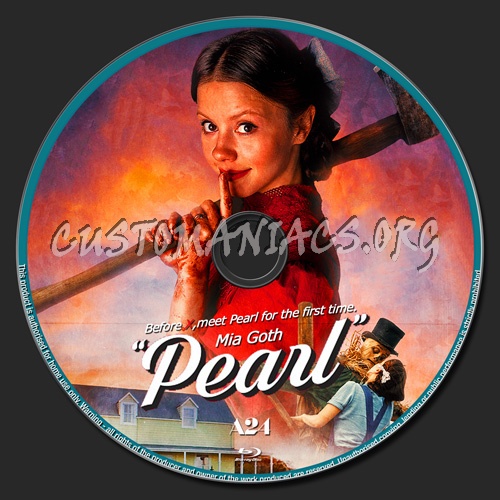 Pearl blu-ray label