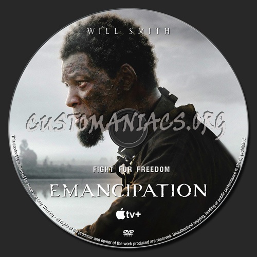 Emancipation dvd label