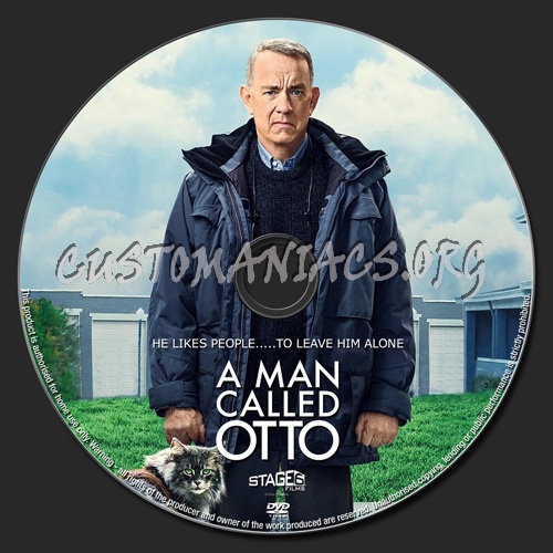 A Man Called Otto dvd label