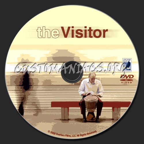 The Visitor dvd label