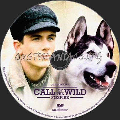 Call of the Wild Foxfire dvd label