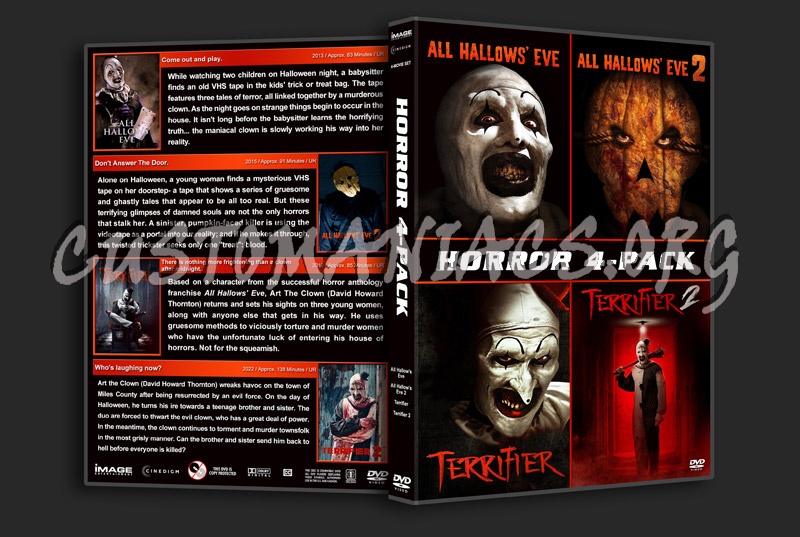 Horror 4-Pack dvd cover