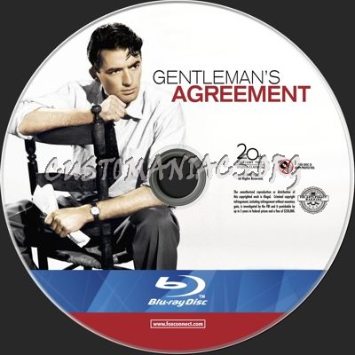 Gentleman's Agreement (1947) blu-ray label