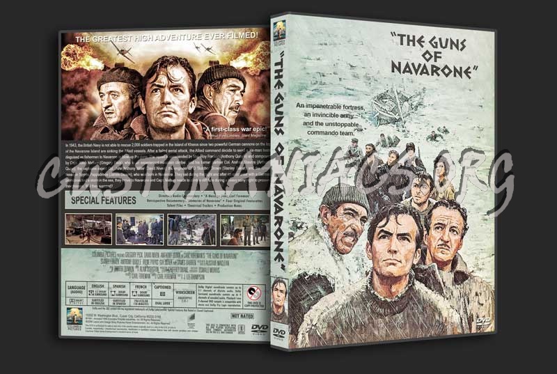 The Guns of Navarone dvd cover