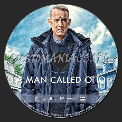 A Man Called Otto dvd label