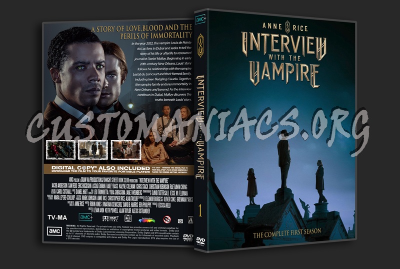 Interview With The Vampire Season 1 dvd cover