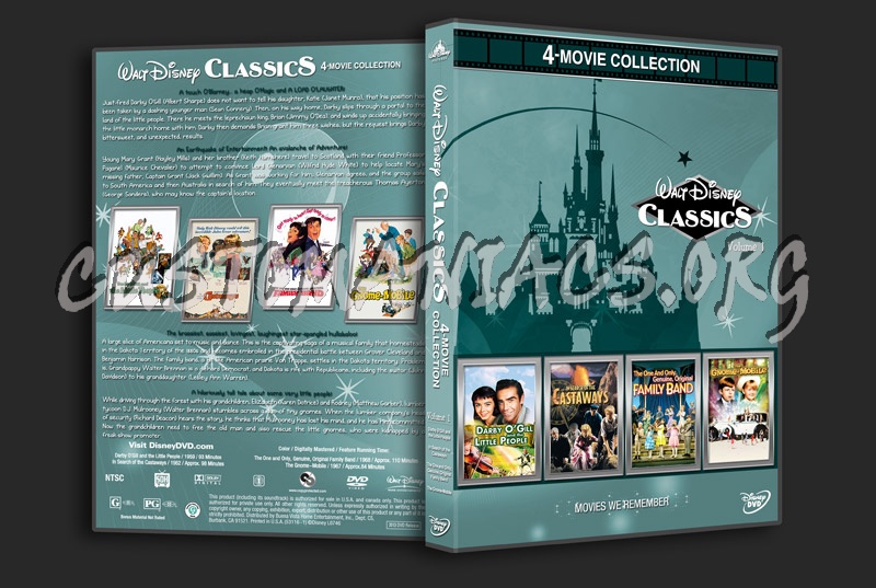 Walt Disney Classics - Volume 1 dvd cover