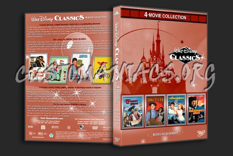 Walt Disney Classics Volume 2 dvd cover DVD Covers Labels by